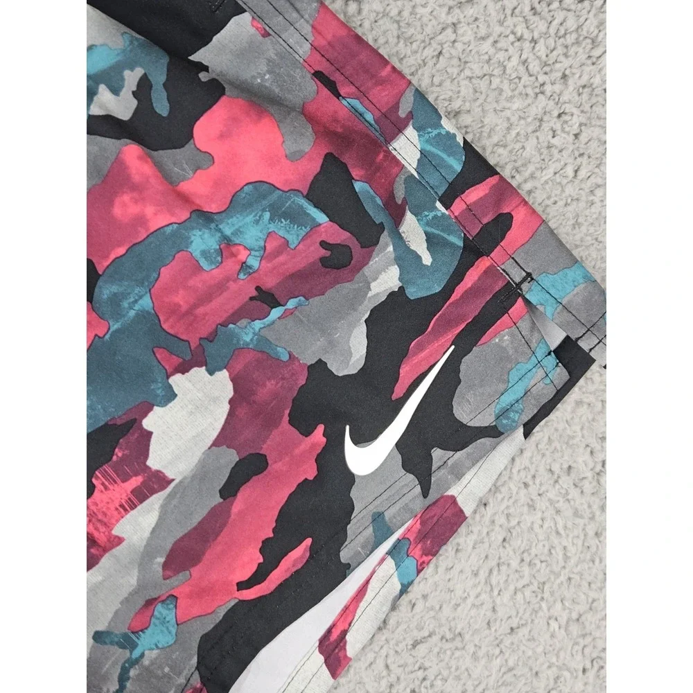 Nike Swim Trunks Men's XXL Dusty Cactus Camo 4 Way Stretch Shorts NWT